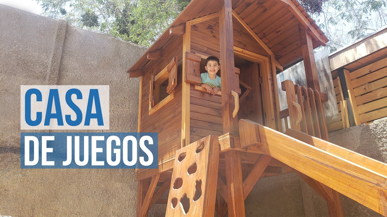 Construí una INCREÍBLE CASA de JUEGOS para mis hijos!! // PASO a PASO