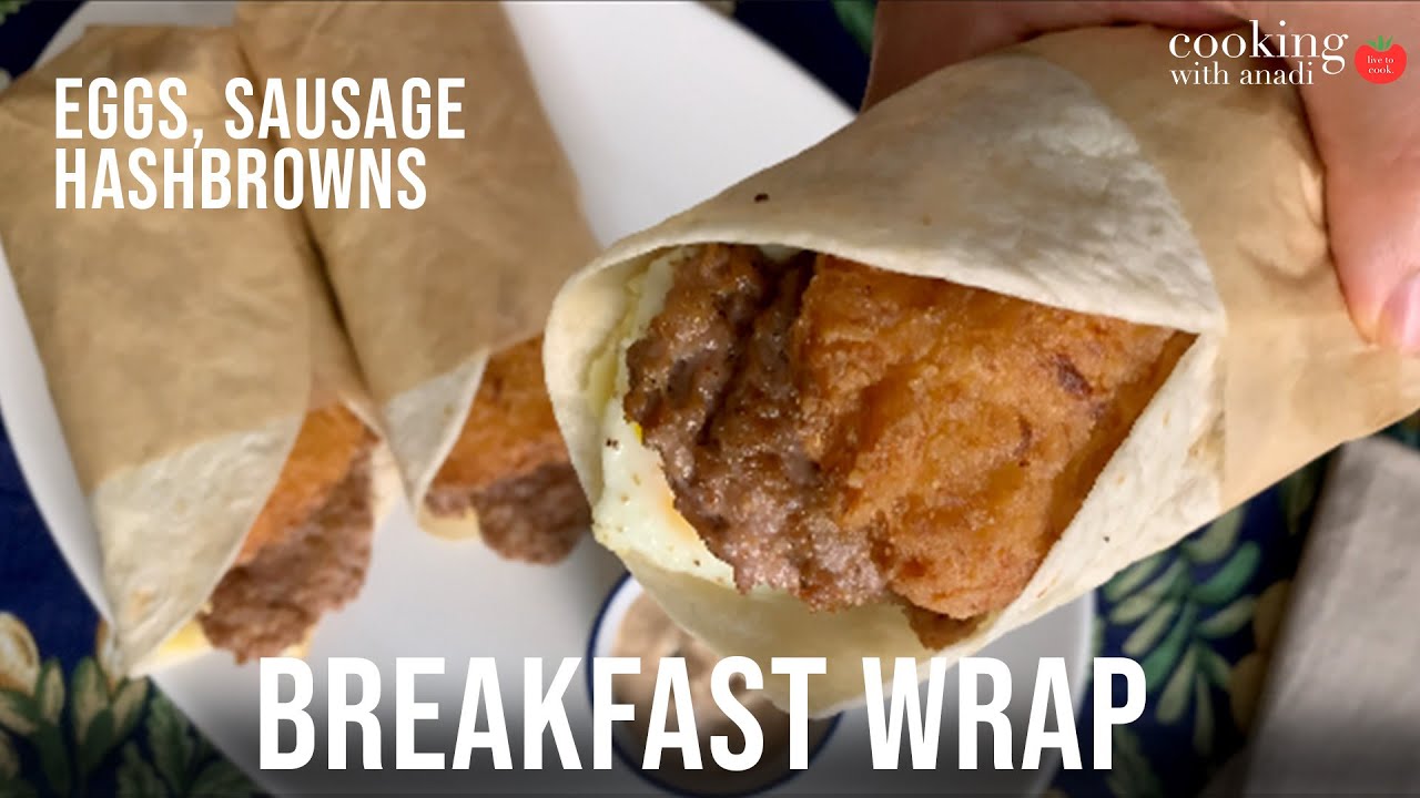 DIY Tim Hortons Breakfast Wrap | Freezer Friendly Breakfast