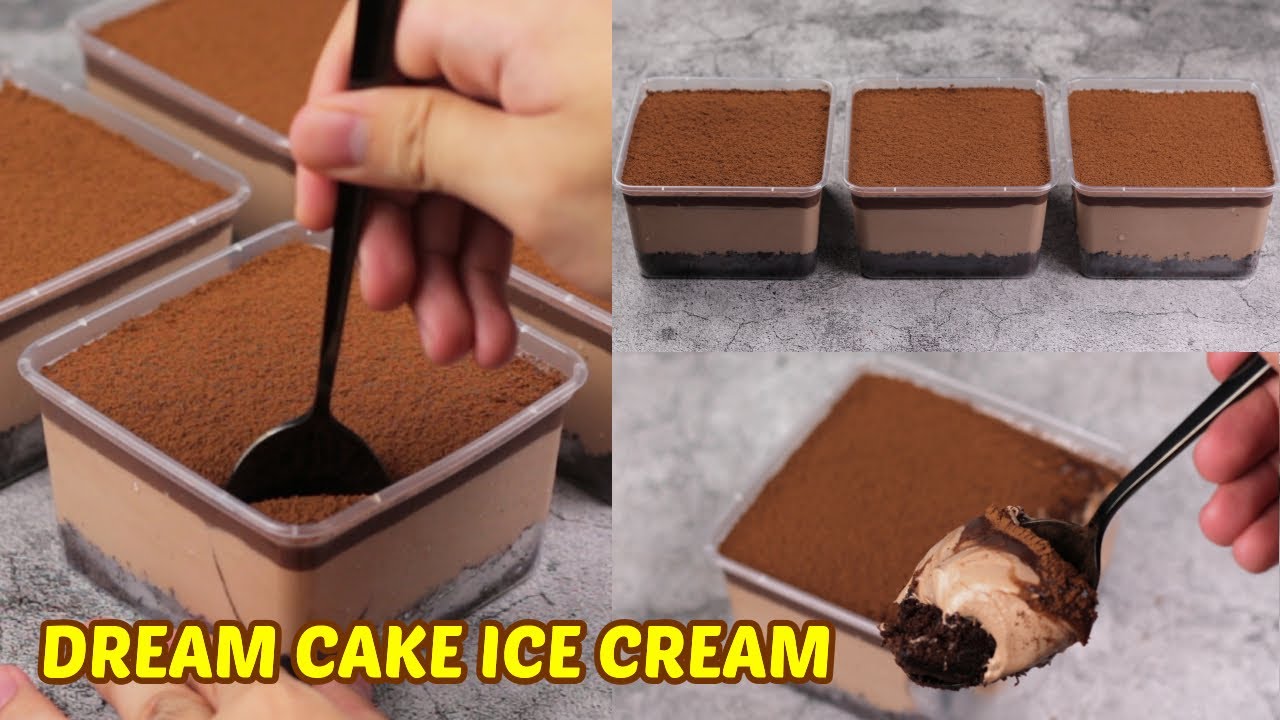 Dream Cake Ice Cream! [No Steam, No Bake, No Oven, No Gelatin]