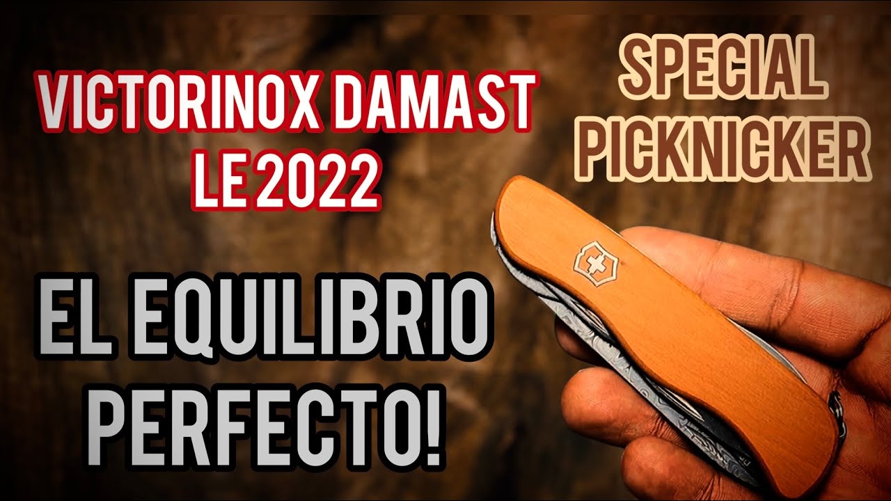 ESTRENO MUNDIAL Victorinox Damasco Edición Limitada 2022 Special Picknicker | El Equilibrio Perfecto