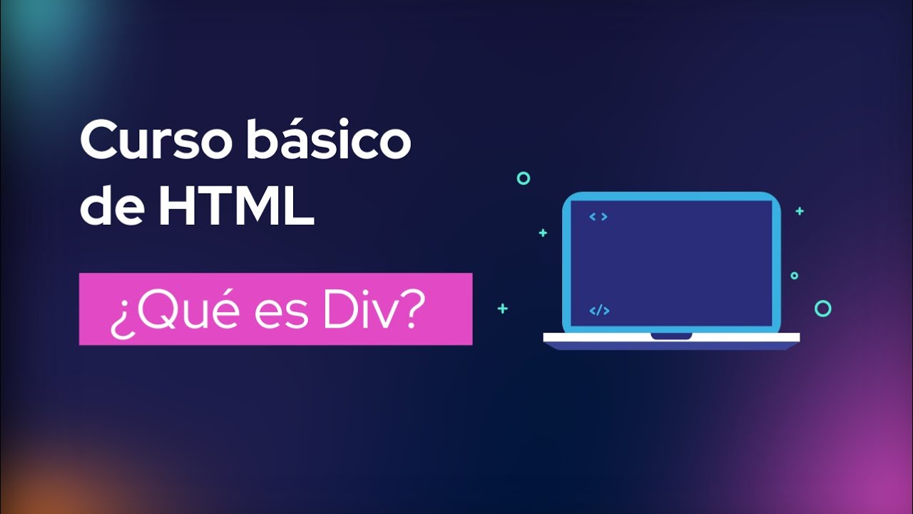 Etiqueta Div en HTML l Curso Básico de HTML