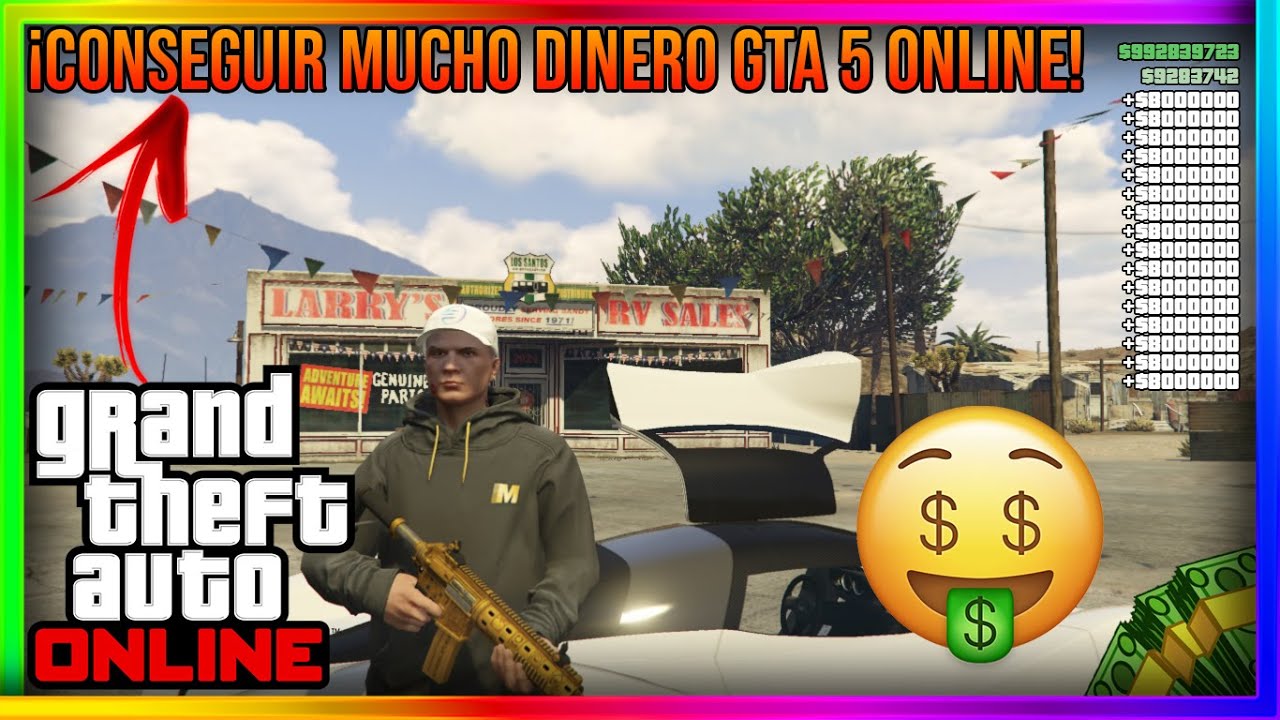 GTA 5 ONLINE COMO CONSEGUIR MUCHO DINERO! - +$8000000 DINERO FACIL