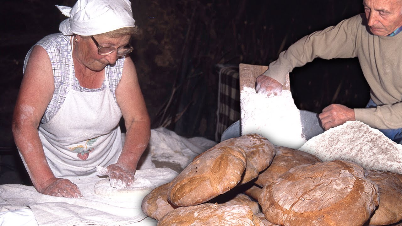 HARINA Y PAN 100% artesanal en un molino centenario. Así era la molienda del trigo | Documental