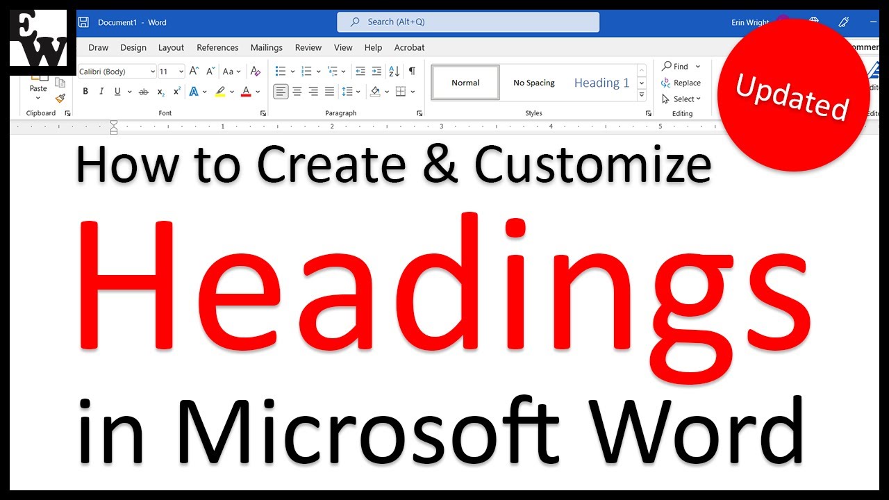 How to Create and Customize Headings in Microsoft Word (PC \u0026 Mac)