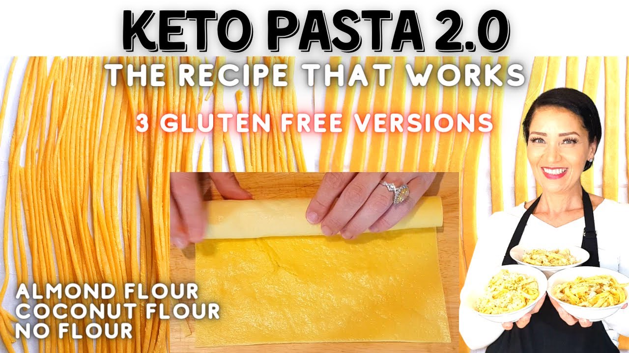 How to Make THE BEST Keto Pasta in 10 Minutes | Reheat \u0026 Cook in Sauce | Flour \u0026 Dairy Free Option