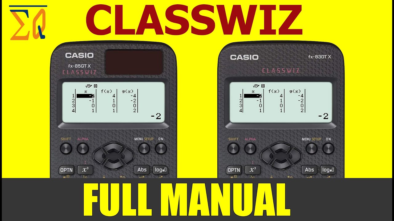 How to use CASIO fx-83GT X fx-85GT X fx-82spx Casio FX-82DE Scientific Calculator Full Video Manual