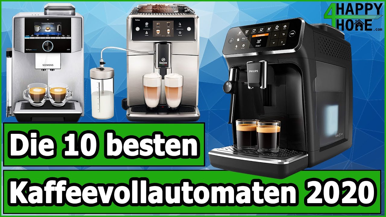 Kaffeevollautomat kaufen für 2021 ☕ Die 10 besten Kaffeevollautomaten im Vergleich [3 Preisklassen]