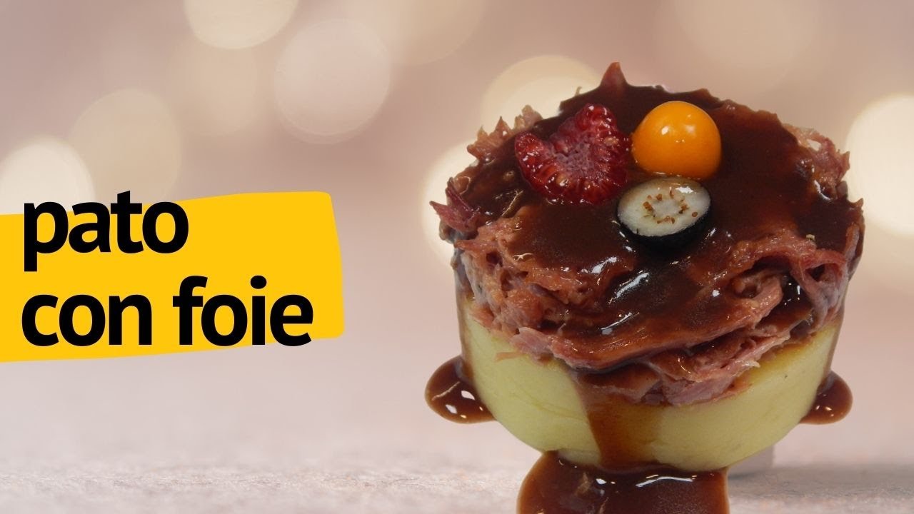 Pato con salsa de frutos rojos - ¡El mejor pato confitado con foie!