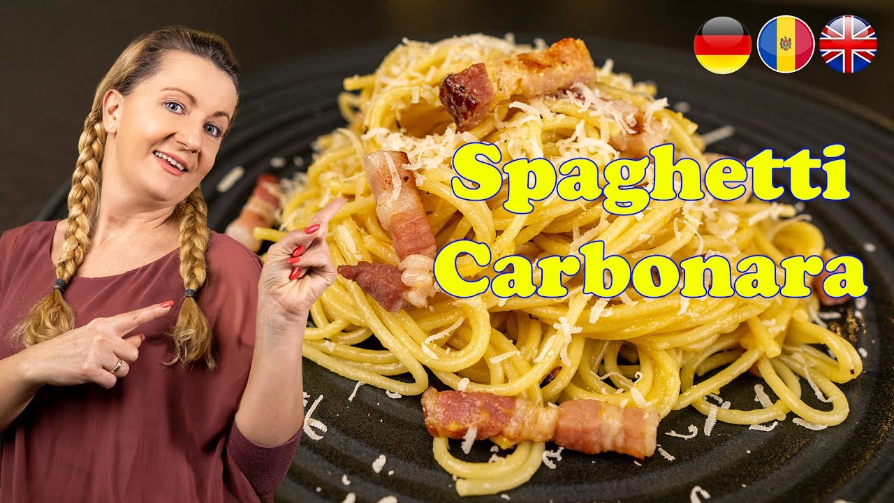 Spaghetti Carbonara, receta de pasta rápida, ¡fácil y deliciosa!