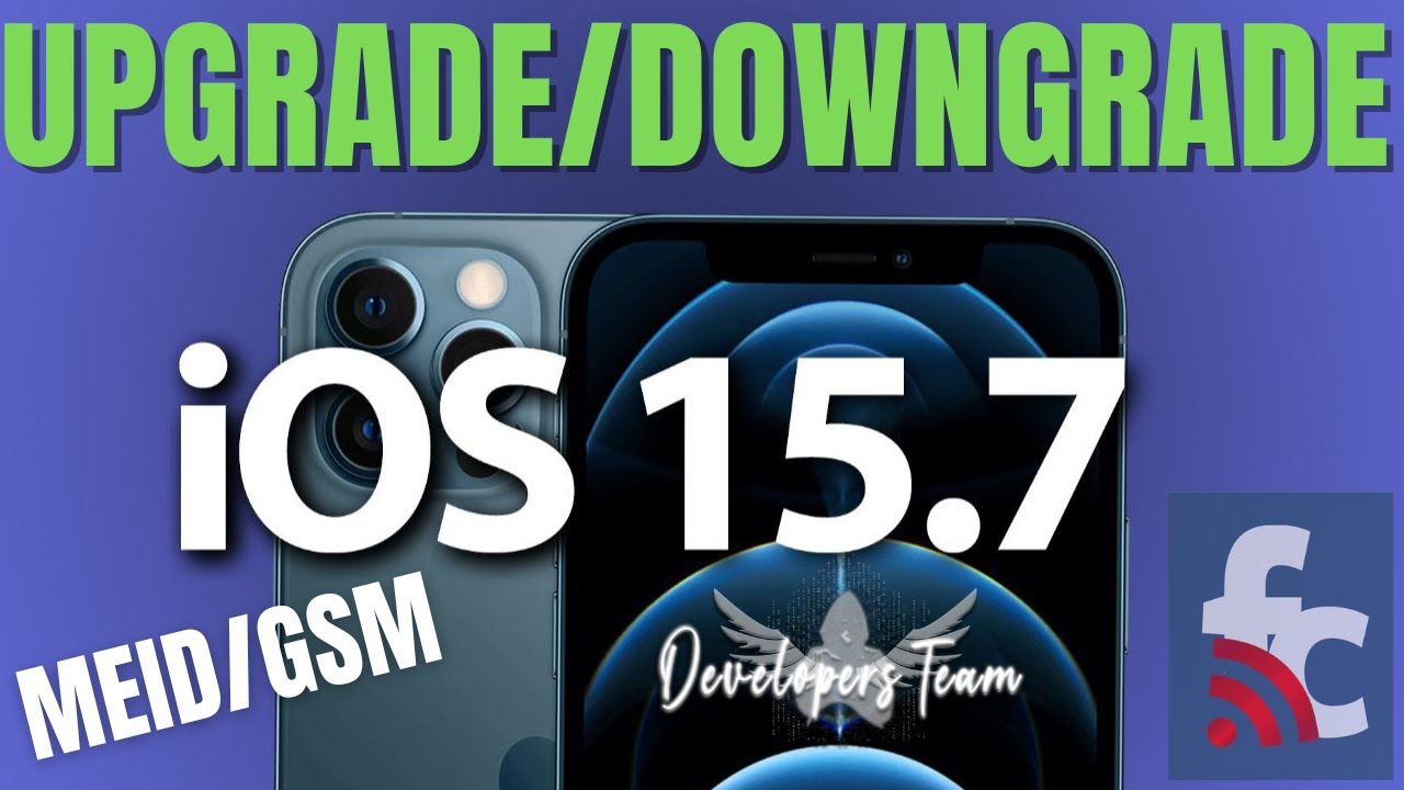 Subir y bajar iOS 15.7 aun es posible | como downgrade/upgrade ios 15.7 bypass hello passcode