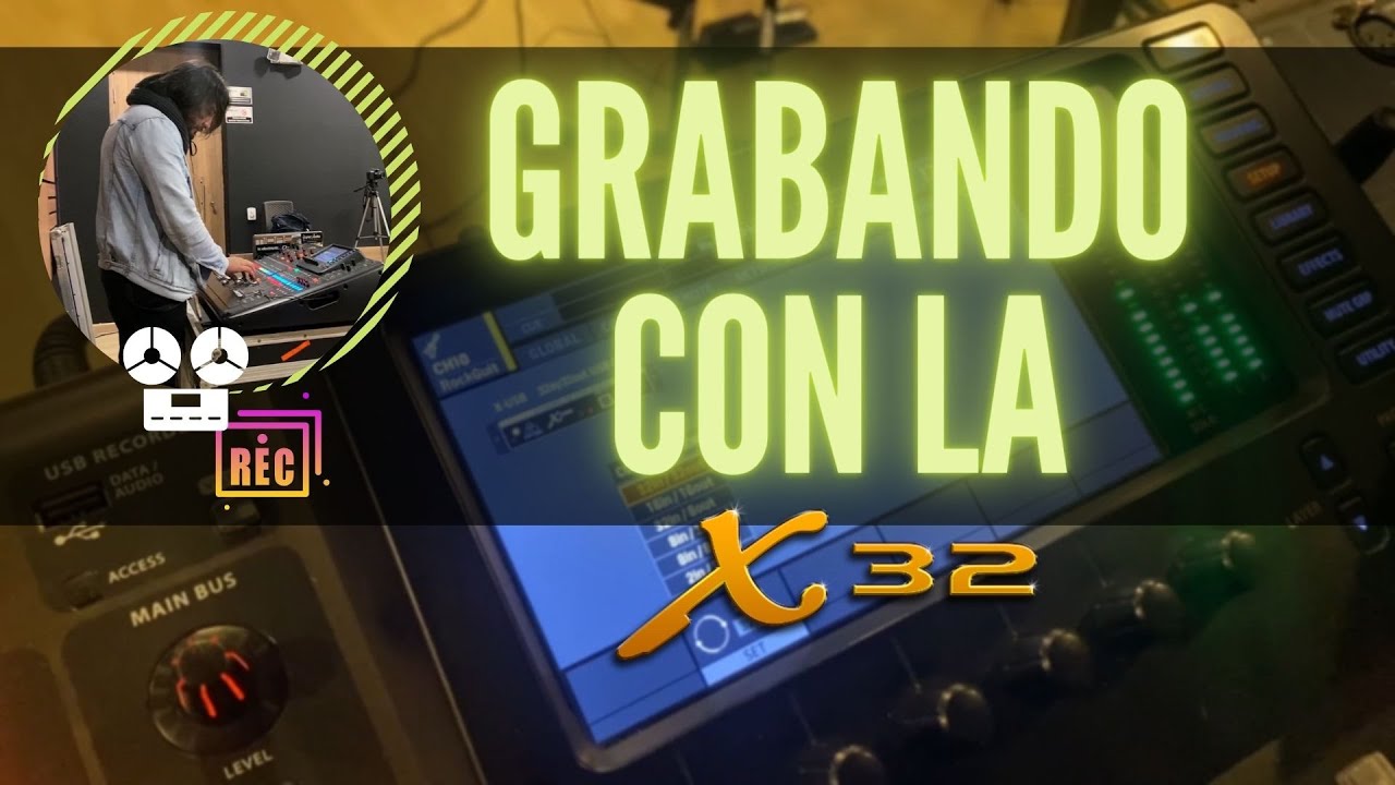 X32 COMO CONFIGURAR GRABACION MULTITRACK USANDO REAPER 【 2023