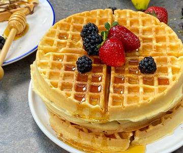Bu Waffle Efsane ❤️İster Tavada İster Makinede Muhteşem Sonuç ✅