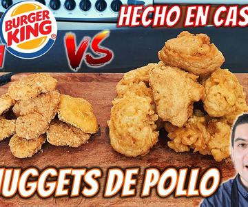 Como hacer Nuggets de Pollo estilo Burger King y Mcdonalds | Cocina Universal