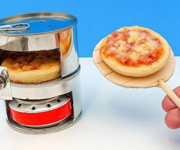 Construyo un Mini HORNO de Pizzas en Casa 😋🍕