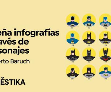 Diseño de Infografías a través de personajes - Curso de Norberto Baruch | Domestika
