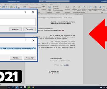 Documento Word DINÁMICO (Cambiar textos con formularios en WORD)