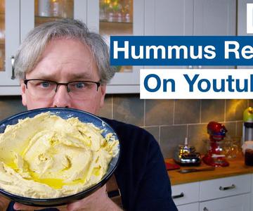 ¿Es esta la mejor receta de hummus en Youtube?