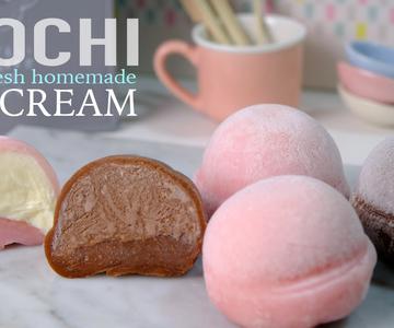 How to Make Neapolitan Mochi Ice Cream!