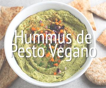Hummus de Pesto Vegano