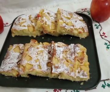 pastel | Tarta de manzana sana, fácil, económica y rápida