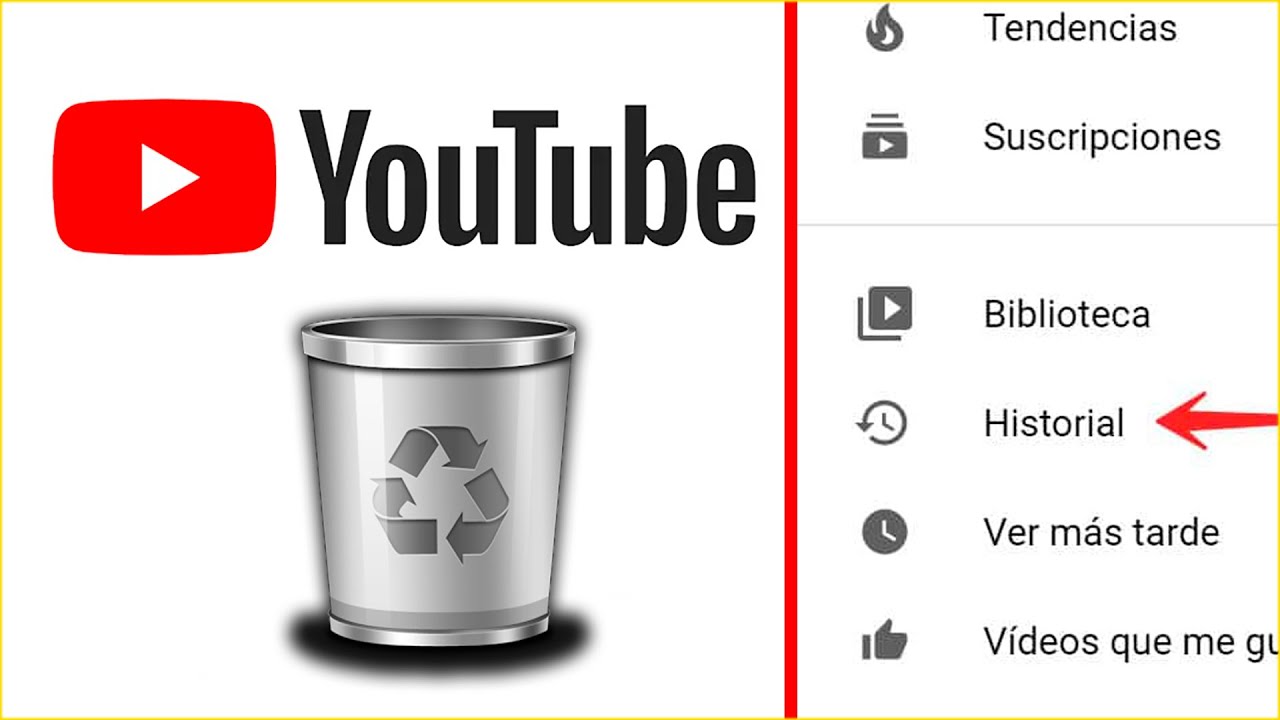 🔴 Como BORRAR TODO EL HISTORIAL DE YOUTUBE | Móvil o PC