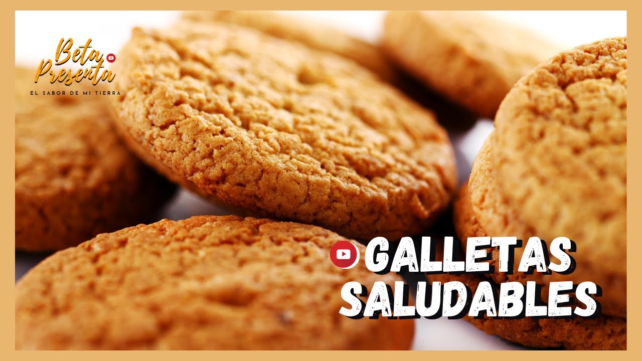 🍪 COMO hacer GALLETAS de AVENA CROCANTES 🍪 galletas SALUDABLES