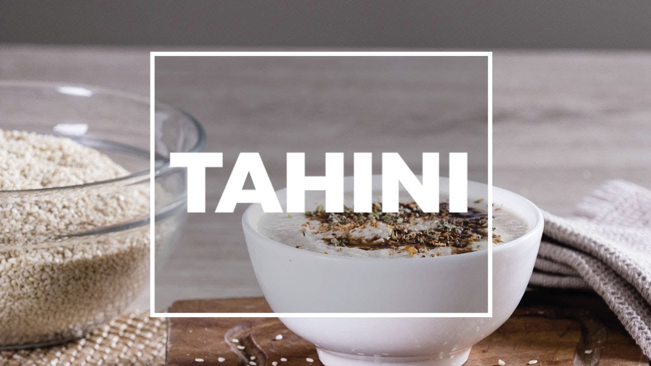 Cómo hacer Salsa de Tahini con Semillas de Sésamo