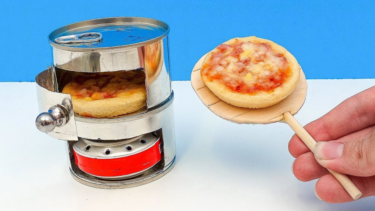 Construyo un Mini HORNO de Pizzas en Casa 😋🍕