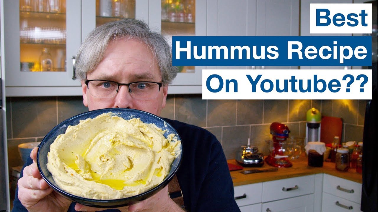 ¿Es esta la mejor receta de hummus en Youtube?