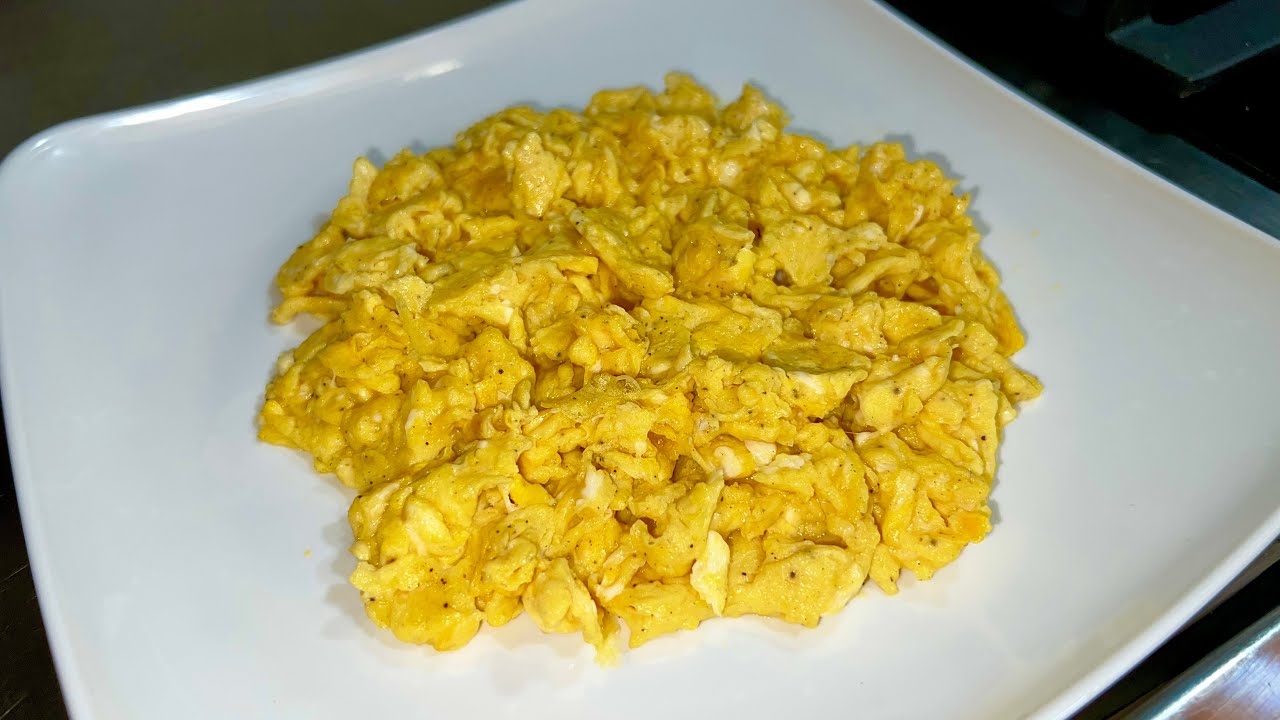 Huevos Revueltos: ¡La receta más fácil y rápida de la historia!