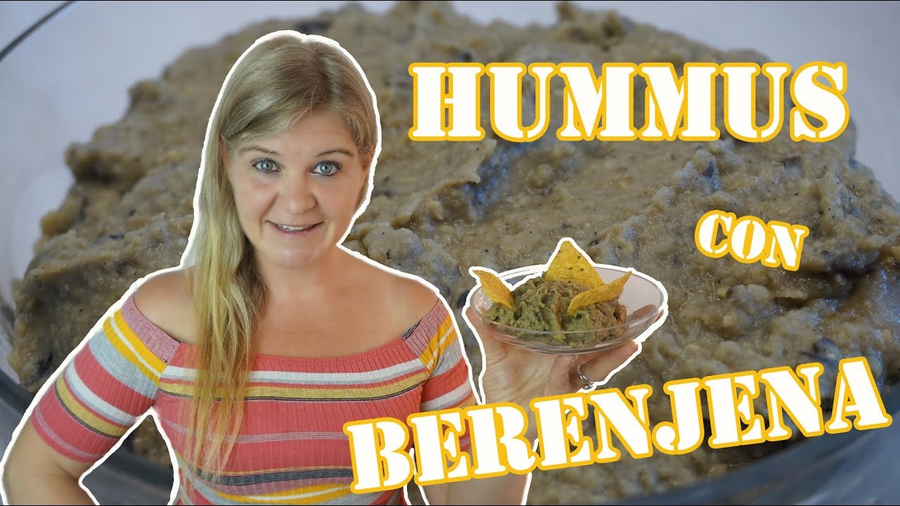 Hummus con berenjena - una DELICIA!💕