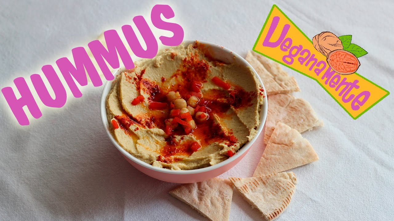 HUMMUS o PATÉ de GARBANZOS 💚 | Recetas Veganas | Veganamente