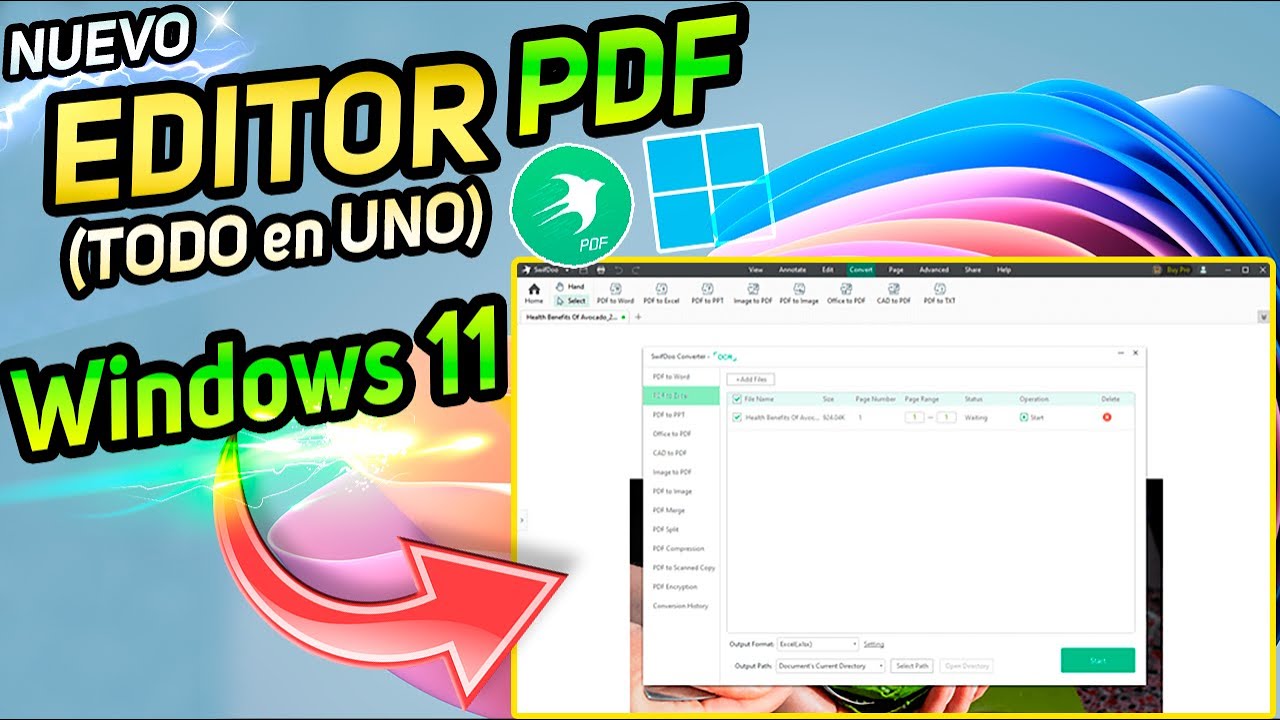 NUEVO⚡EDITOR PDF en Windows 11 2021 / MEGA PROGRAMA TODO en UNO!