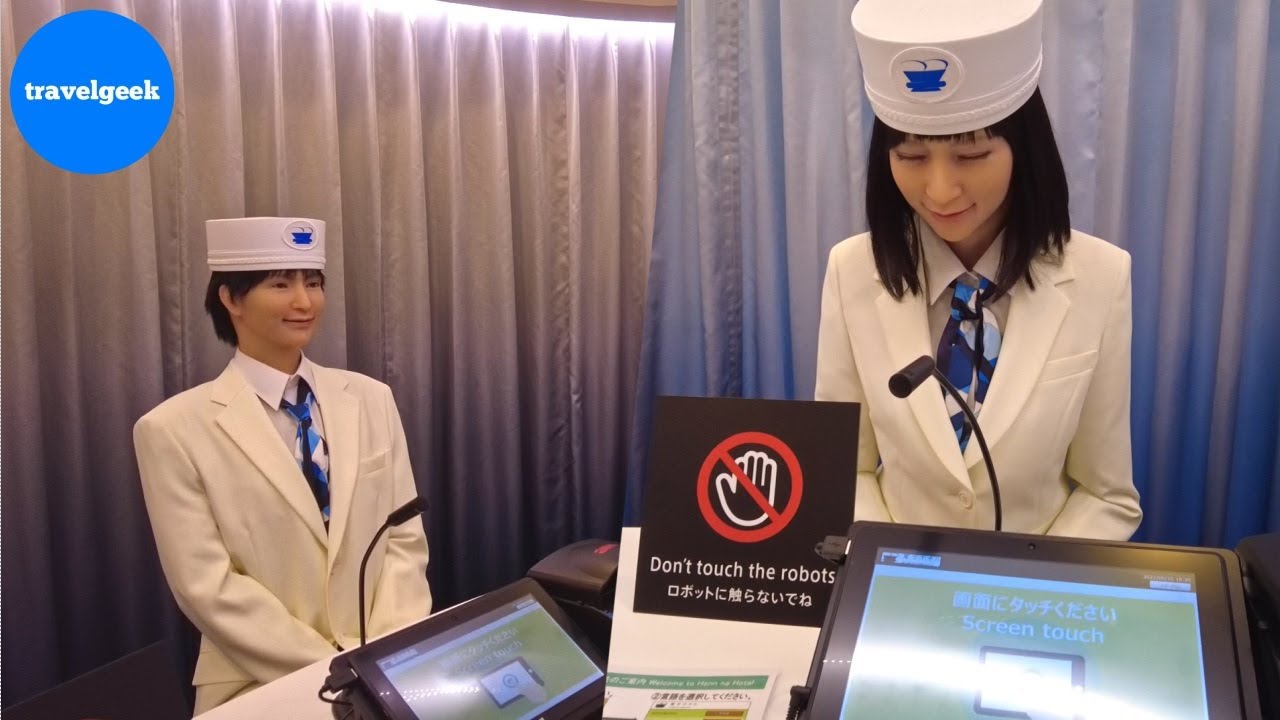 Pasé una noche en el primer robot hotel del mundo en Tokio, Japón