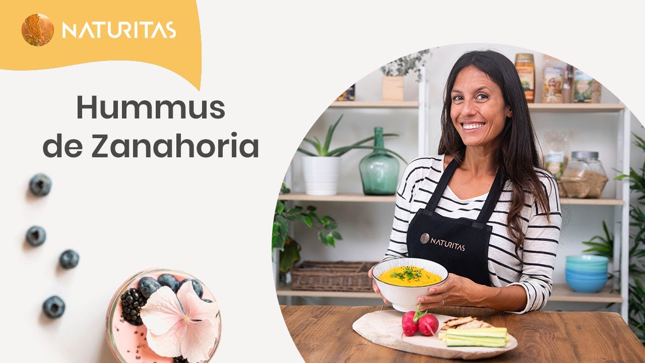 🌱 Receta de Hummus de Zanahoria Inmunitario