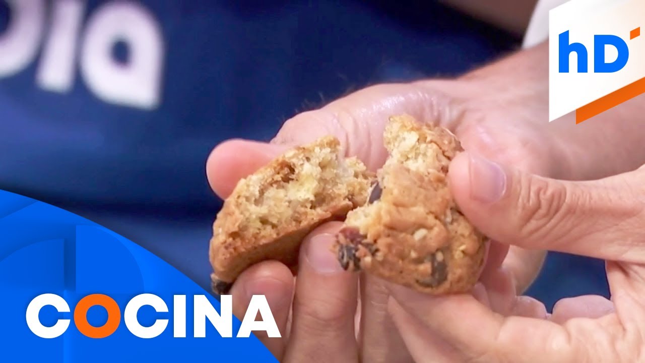 Receta para preparar galletas de chispas de chocolate con avena | hoyDía | Telemundo