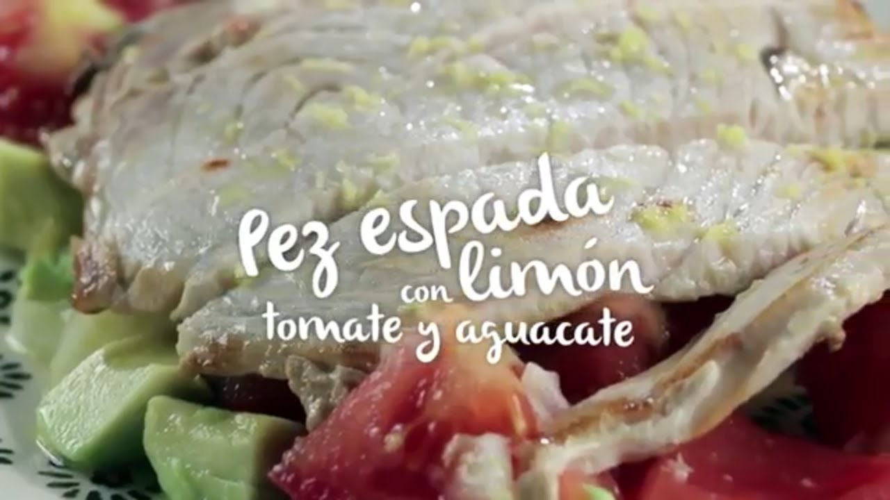 Recetas de Fabián León: Pez espada con limón, tomate y aguacate