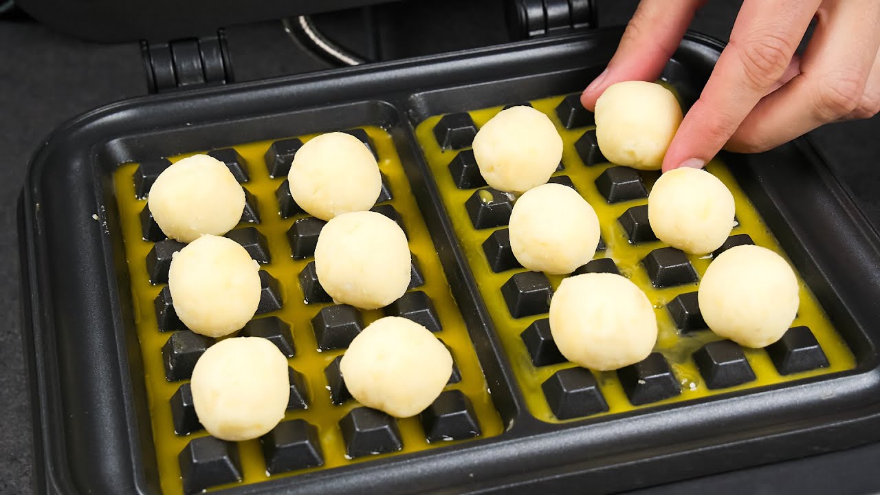 ¿Sigues comiendo papas fritas? ¡Nuevo truco brillante para hacer gofres que debes probar AHORA MISMO