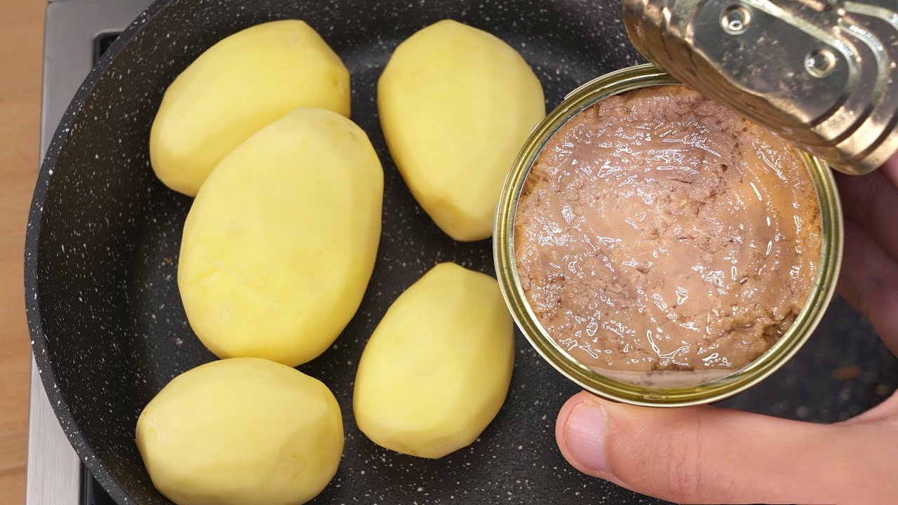 ¡Todos están comprando ATÚN EN LATA después de ver esta receta! Cena barata y deliciosa!