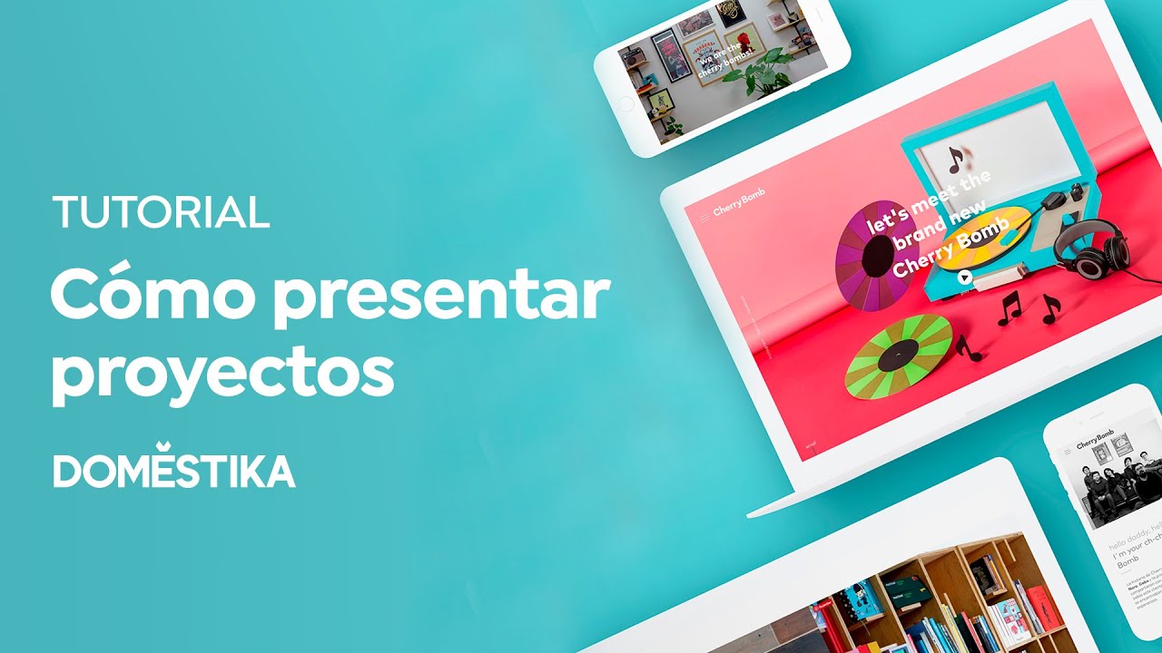 Tutorial creatividad: ideas geniales para presentar tu proyecto - Cherry Bomb - Domestika