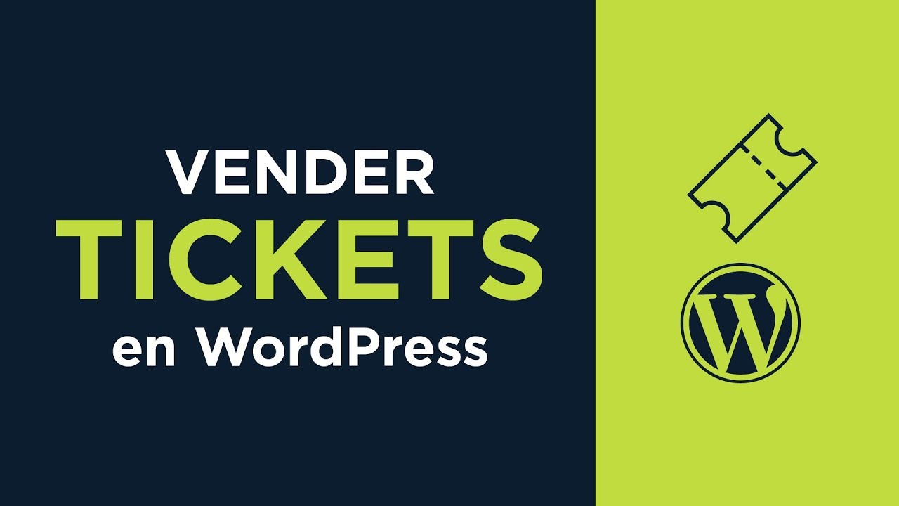 VENDER ENTRADAS para eventos desde tu web WP 🎭🏈🎳- Sin Eventbrite, Ticketmaster