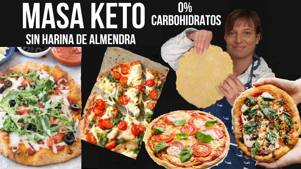 3 Ingredientes, Masa pollo Keto Pizza, SIN CARBOHIDRATOS, muy fácil y rápida.