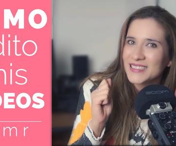 ¿COMO EDITO MIS VIDEOS para YOUTUBE? Feat FILMORA | Asmr Español | | Asmr with Sasha