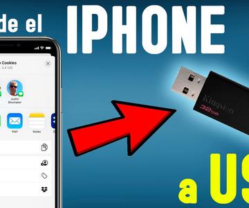 Transfiere Fotos, Videos y archivos de iPhone a USB o PC ✅
