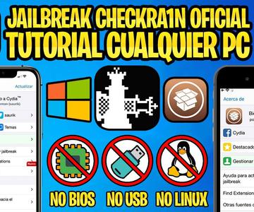TUTORIAL CHECKRA1N WINDOWS SIN USB ✅ Jailbreak iOS 14.8 y 12.5.4 OFICIAL (UNetbootin)