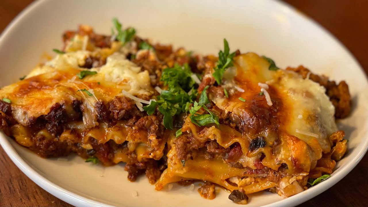 【CC】牛肉千层意面 |The best Beef Lasagna recipe | classic Italian lasagna | homemade lasagne