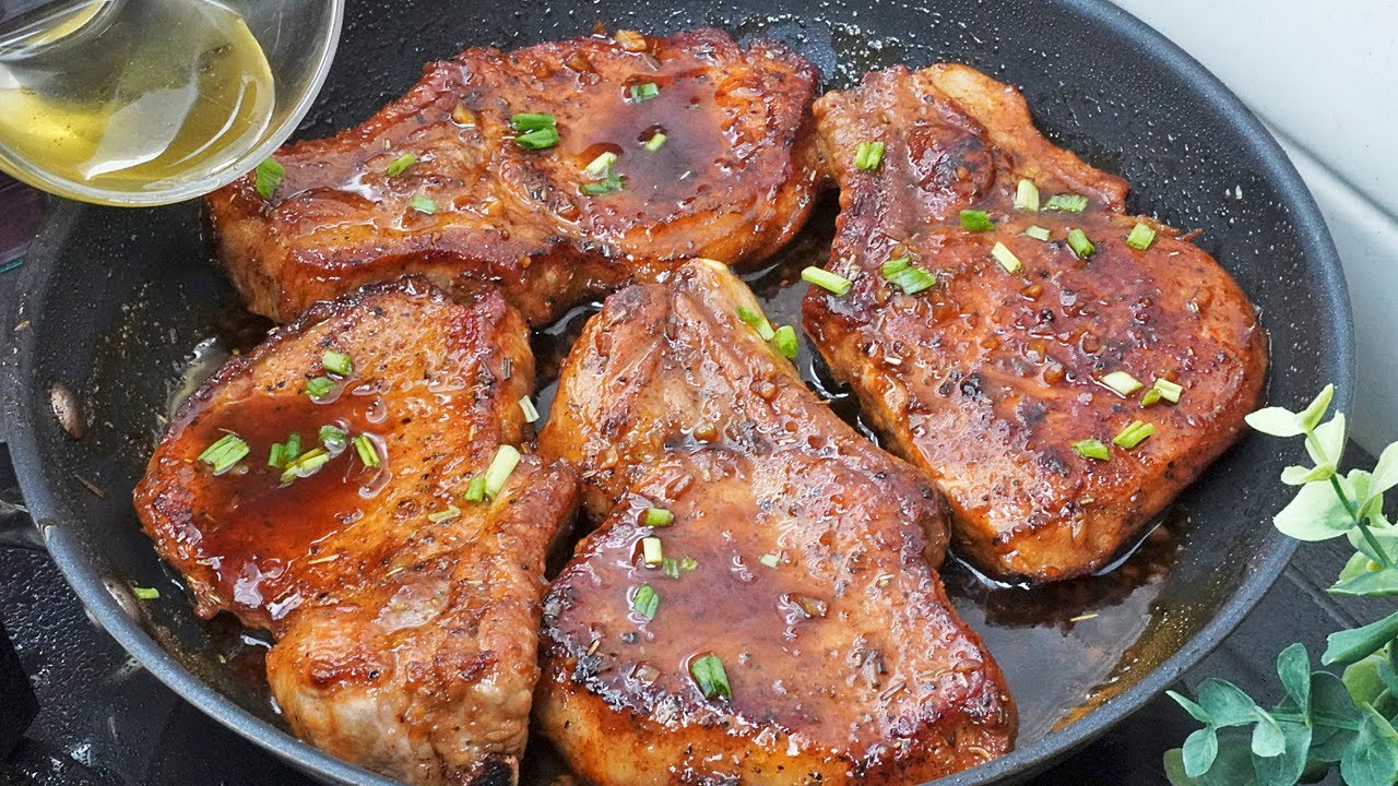 Chuletas de cerdo tan ricas que las cocino casi todos los días