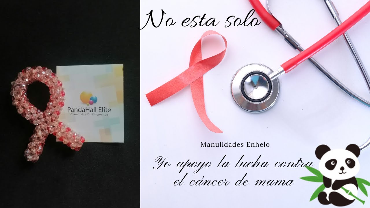 COLABORACION CON PANDAHALL - LAZO ROSA(CANCER DE MAMA)