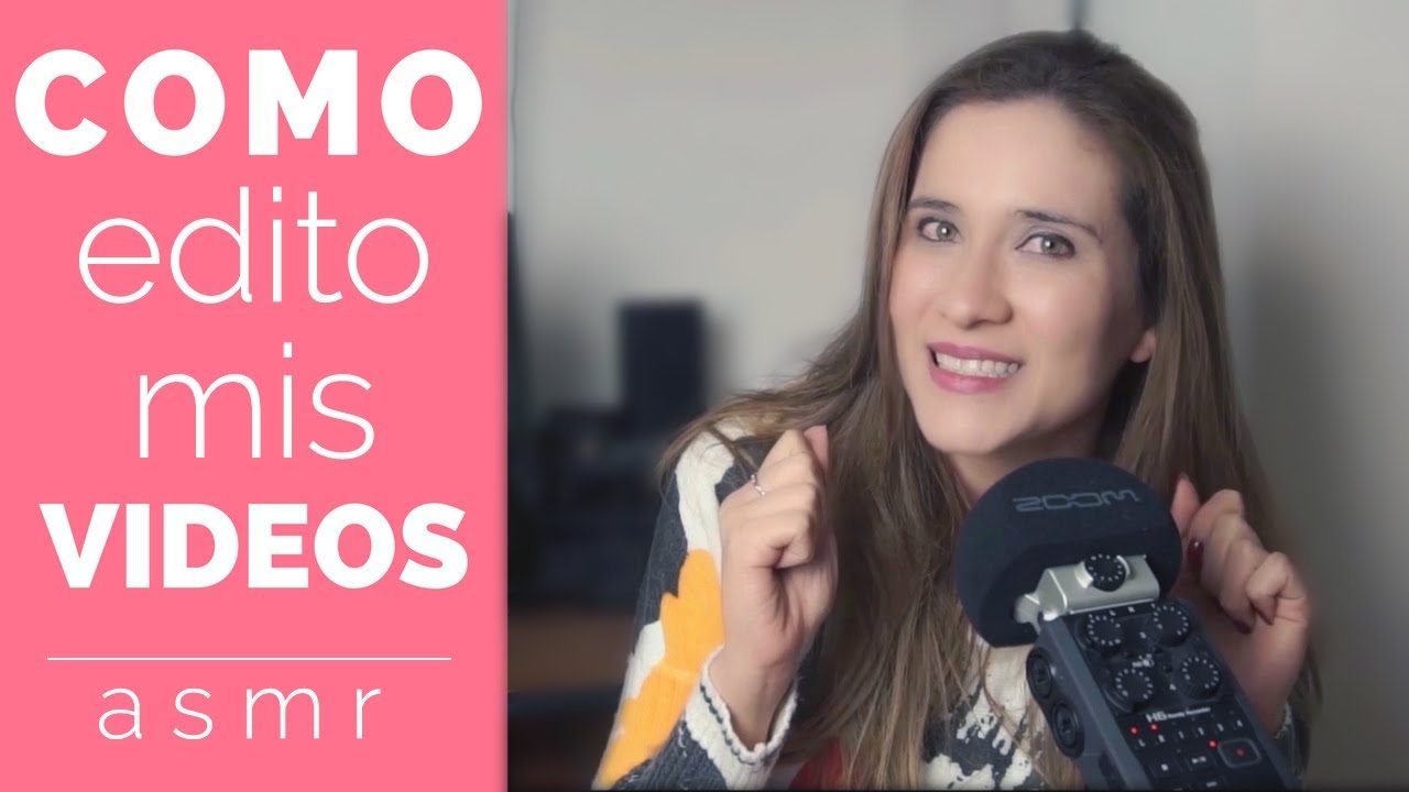 ¿COMO EDITO MIS VIDEOS para YOUTUBE? Feat FILMORA | Asmr Español | | Asmr with Sasha