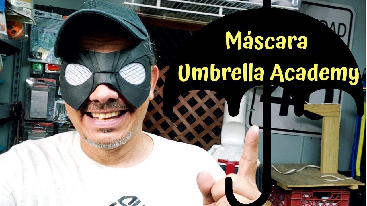 Como hacer la Máscara de Umbrella Academy